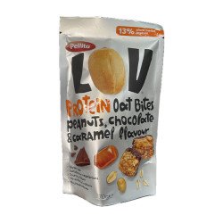 Pellito - Protein oat bites peanuts, chocolate and caramel, 70gr
