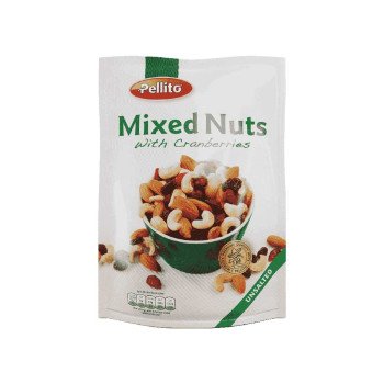 Pellito - Ανάμικτοι ξηροί καρποί με κράνμπερι, 150gr