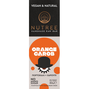 Nutree - Χαρούπι Πορτοκάλι, 60g