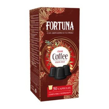Fortuna -  Classico, 50 τμχ nespresso συμβατές κάψουλες