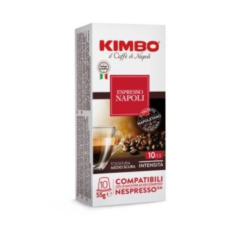 Kimbo - Napoli, 10x nespresso συμβατές 