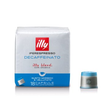 illy - Decaffeinated, 18x iperespresso κάψουλες