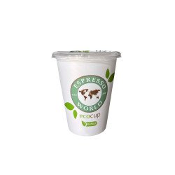 Επαναχρησιμοποιήσιμο ποτήρι με καπάκι 12oz, 80τμχ